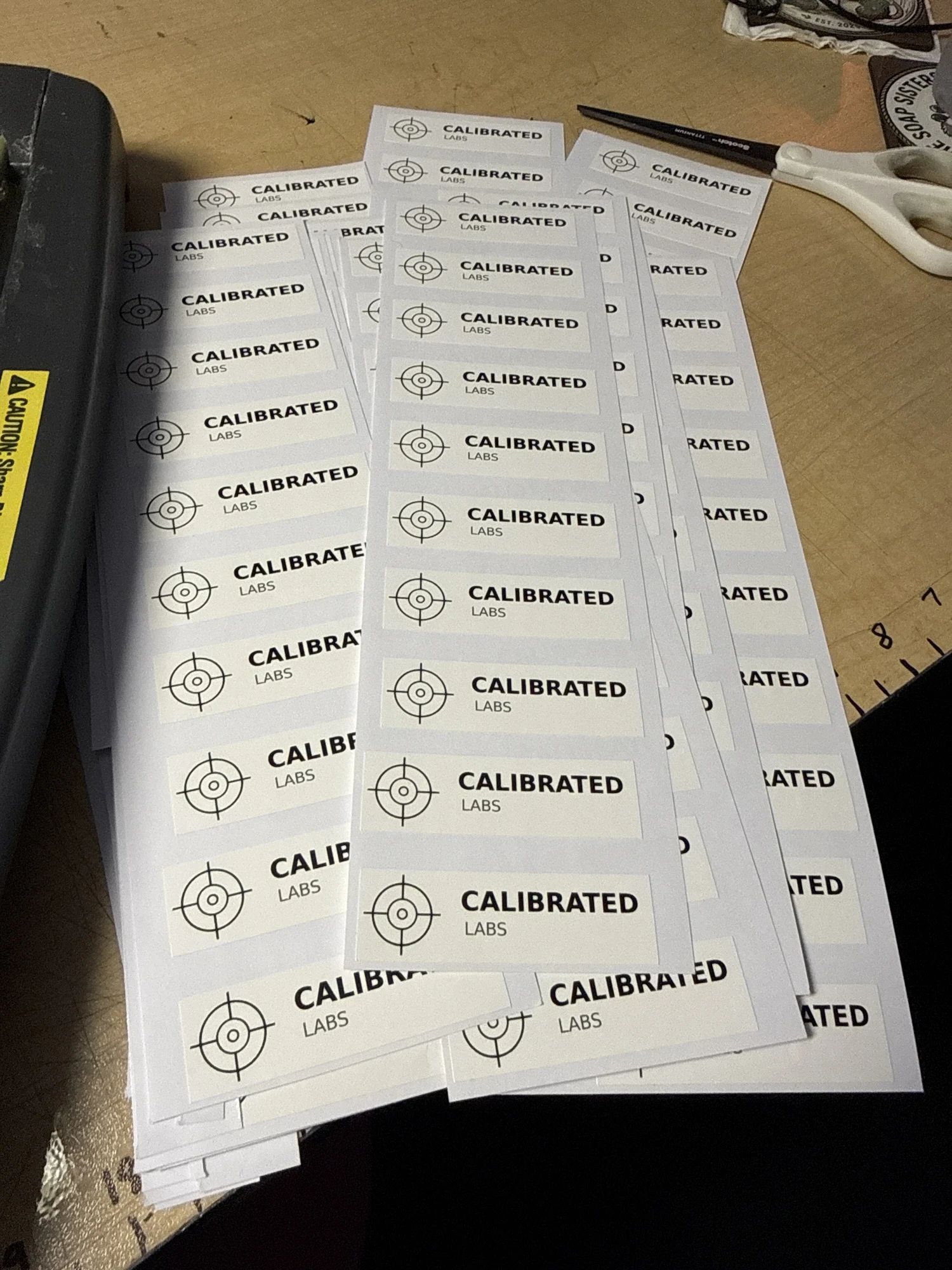 Custom Label Sheets