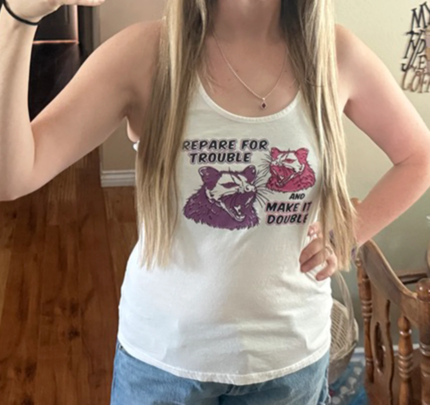 Razor Back Tank Top